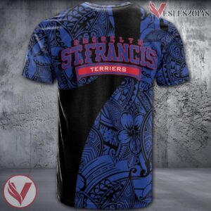 St. Francis Brooklyn Terriers NCAA Polynesian Pattern Shirt, Unique Gifts For Fans - Vesles2014s 1