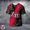 St. Francis Brooklyn Terriers NCAA With Red Poppy Flower 3D Shirt, Unique Gift For Fans - Vesles2014S