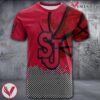 St. John's Red Storm Basketball Grunge Pattern Unique Personalized T Shirts - Vesles2014S