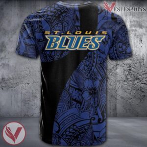 St. Louis Blues Polynesian Pattern Shirt, Unique Gifts For NHL Fans - Vesles2014s 1