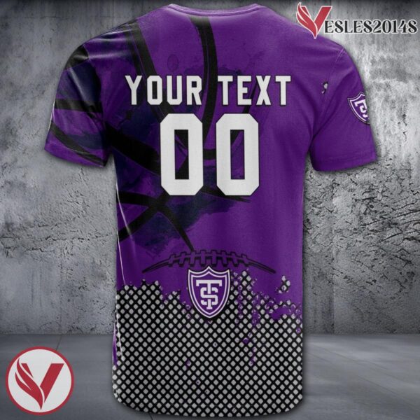 St. Thomas Tommies Basketball Grunge Pattern Unique Personalized T Shirts - Vesles2014S 1