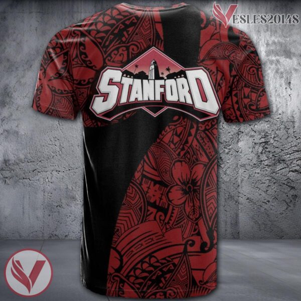 Stanford Cardinal NCAA Polynesian Pattern Shirt, Unique Gifts For Fans - Vesles2014s 1