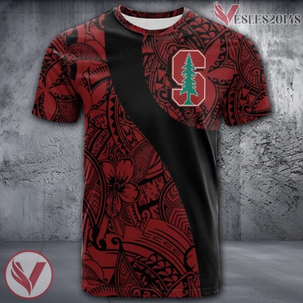 Stanford Cardinal NCAA Polynesian Pattern Shirt, Unique Gifts For Fans - Vesles2014s