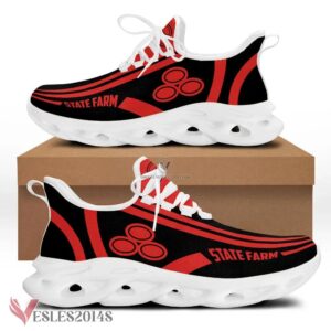 State Farm Logo Custom Shoes Style 1, Best Running Shoes For Fans - Vesles2014S 1