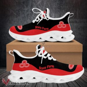 State Farm Logo Custom Shoes Style 2, Best Running Shoes For Fans - Vesles2014S 1