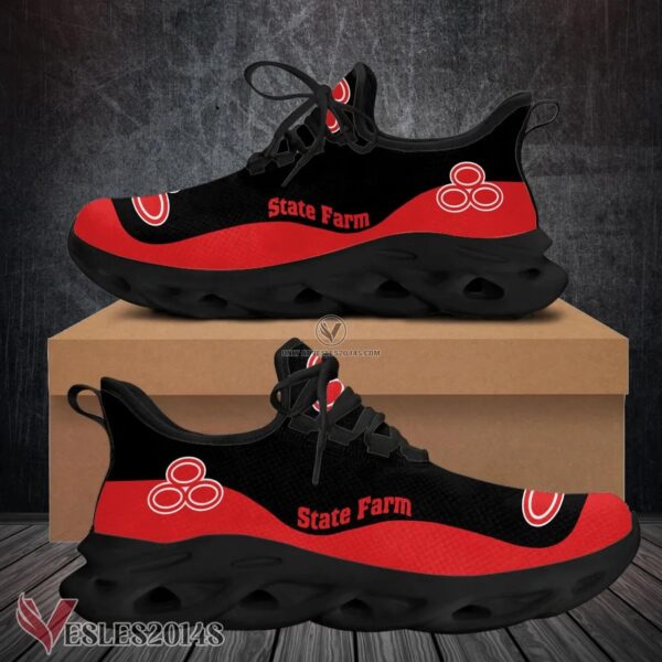 State Farm Logo Custom Shoes Style 2, Best Running Shoes For Fans - Vesles2014S