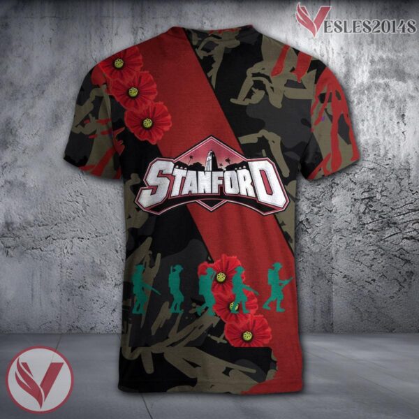 Stephen F. Austin Lumberjacks NCAA With Red Poppy Flower 3D Shirt, Unique Gift For Fans - Vesles2014S 1