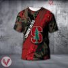 Stephen F. Austin Lumberjacks NCAA With Red Poppy Flower 3D Shirt, Unique Gift For Fans - Vesles2014S