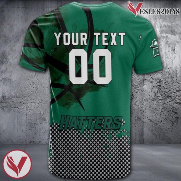 Stetson Hatters Basketball Grunge Pattern Unique Personalized T Shirts - Vesles2014S 1
