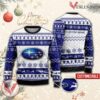 Subaru Logo Personalized Ugly Christmas Sweater, Unique Gift For Fans - Vesles2014s
