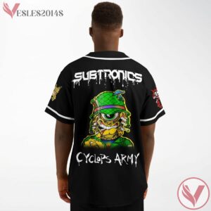 Subtronics Cyclop Army Black Jersey, Gifts For EDM Lovers - Vesles2014s 2