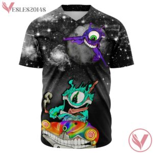 Subtronics Cyclop Army Space March Acid Psychedelic Baseball Jersey For EDM Festivals - Vesles2014s