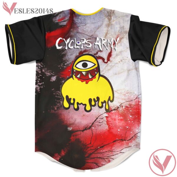 Subtronics Cyclops Army Vampire Rave Baseball Jersey For EDM Festivals - Vesles2014s 1