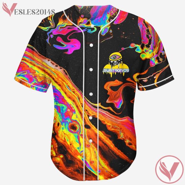Subtronics Liquid Acid Trippy Psychedelic Cyclops Cove Rave baseball Jersey For Edm Festivals - Vesles2014s
