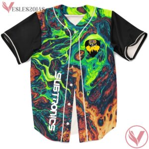 Subtronics Liquid Acid Trippy Psychedelic Division Rave Baseball Jersey For EDM Festivals - Vesles2014s