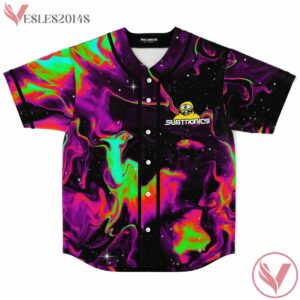 Subtronics Weird Acid Psychedelic Baseball Jersey For EDM Festivals - Vesles2014s
