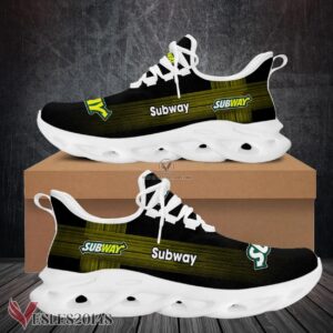Subway Logo Custom Shoes, Best Running Shoes For Fans - Vesles2014S 1