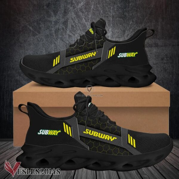 Subway Logo Custom Shoes, Best Running Shoes For Fans - Vesles2014S