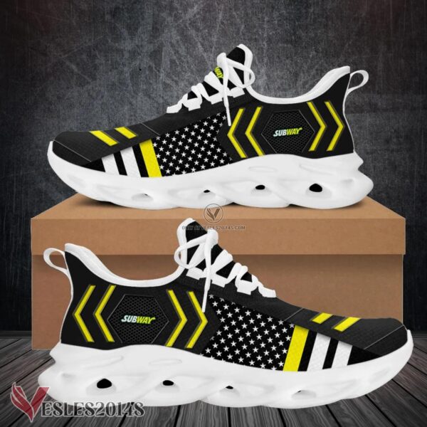 Subway Logo Custom Shoes Style 1, Best Running Shoes For Fans - Vesles2014S 1
