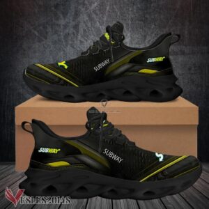 Subway Logo Custom Shoes Style 2, Best Running Shoes For Fans - Vesles2014S