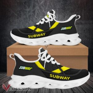 Subway Logo Custom Shoes Style 4, Best Running Shoes For Fans - Vesles2014S 1