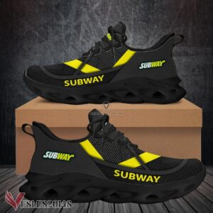 Subway Logo Custom Shoes Style 4, Best Running Shoes For Fans - Vesles2014S