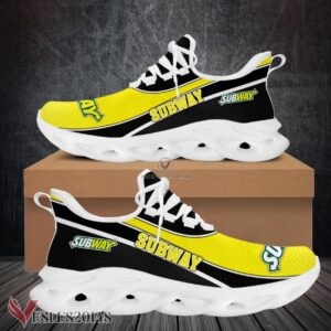 Subway Logo Custom Shoes Style 5, Best Running Shoes For Fans - Vesles2014S 1