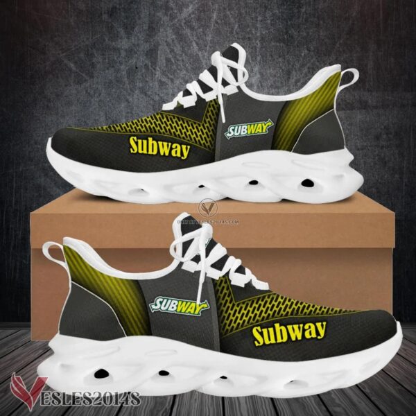 Subway Logo Custom Shoes Style 6, Best Running Shoes For Fans - Vesles2014S 1