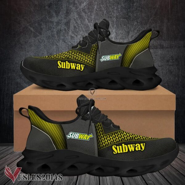 Subway Logo Custom Shoes Style 6, Best Running Shoes For Fans - Vesles2014S