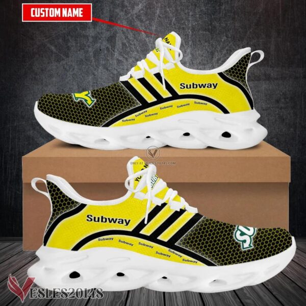 Subway Logo Custom Shoes Style 9, Best Running Shoes For Fans - Vesles2014S 1