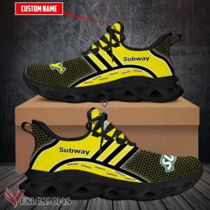 Subway Logo Custom Shoes Style 9, Best Running Shoes For Fans - Vesles2014S
