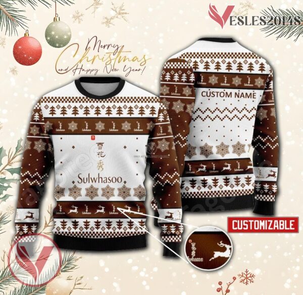 Sulwhaso Logo Personalized Ugly Christmas Sweater, Unique Gift For Fans - Vesles2014s