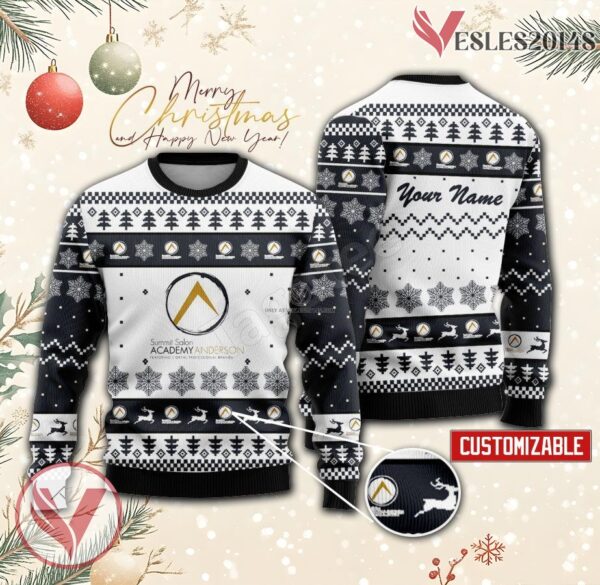 Summit Salon Academy Custom Ugly Christmas Sweater, Unique Gift For Fans - Vesles2014s