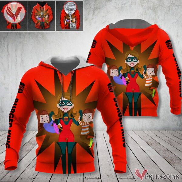Super Mom For Burger King Uniform Custom Clothes, Unique Gifts For Employee - Vesles2014s 2