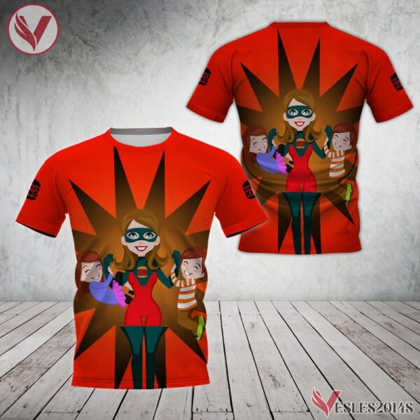 Super Mom For Burger King Uniform Custom Clothes, Unique Gifts For Employee - Vesles2014s 4