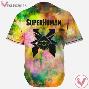 Superhuman Excision x Seven Lions x Slander x Illenium Jersey, All  In One Watecolor Baseball Jersey - Vesles2014s 1
