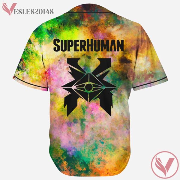 Superhuman Excision x Seven Lions x Slander x Illenium Jersey, All  In One Watecolor Baseball Jersey - Vesles2014s 1