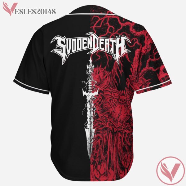 Svdden Death Cool Design Rave Baseball Jersey For EDM Festivals, Gift Ideas For Raver - Vesles2014s 1