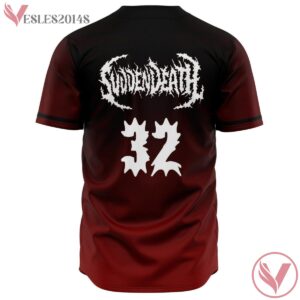 Svdden Death Customize Number Sublimated Red Jersey For EDM Festivals - Vesles2014s 1
