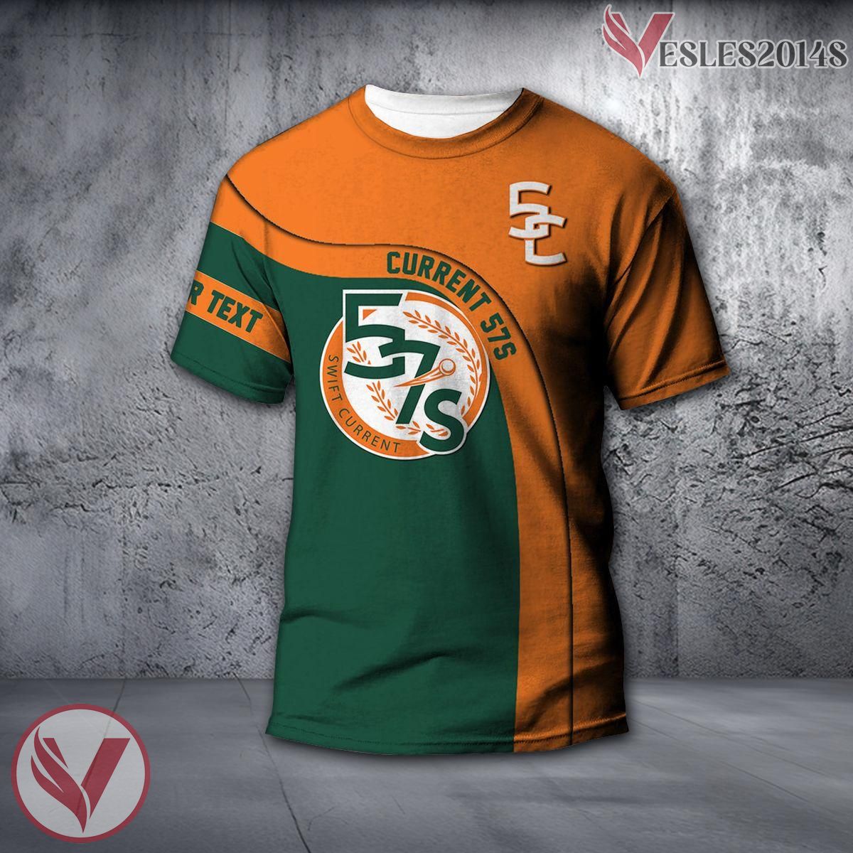 Swift Current 57s Curve Custom Shirt, Unique CA Baseball Style For Fans - Vesles2014s