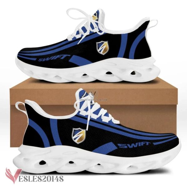 Swift Transportatio Custom Shoes, Best Running Shoes For Fans - Vesles2014S 1