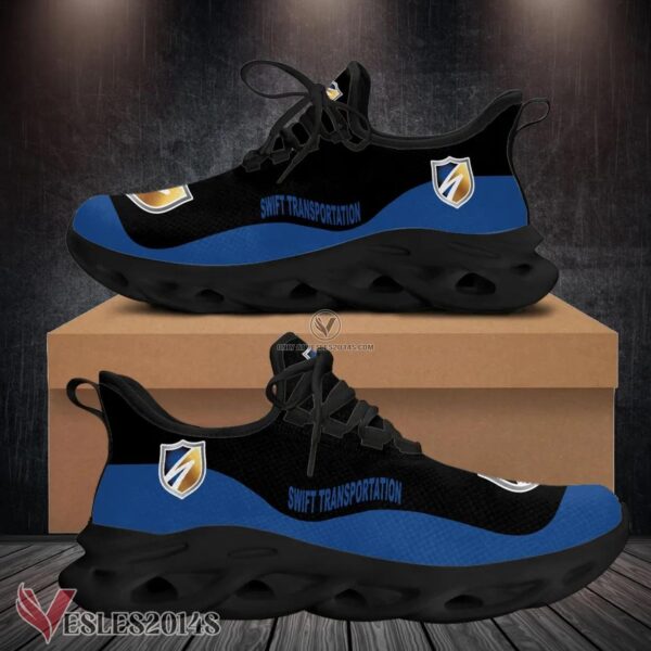 Swift Transportation Logo Custom Shoes, Best Running Shoes For Fans - Vesles2014S