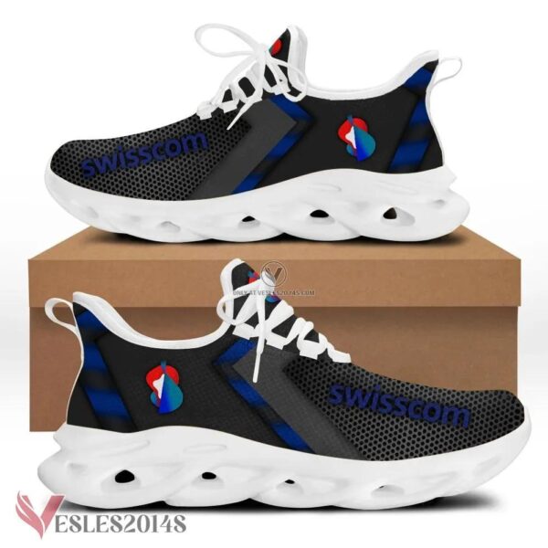Swisscom Logo Custom Shoes, Best Running Shoes For Fans - Vesles2014S
