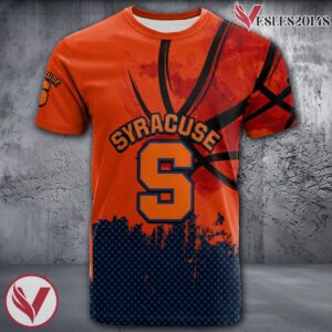 Syracuse Orange Basketball Grunge Pattern Unique Personalized T Shirts - Vesles2014S