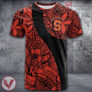 Syracuse Orange NCAA Polynesian Pattern Shirt, Unique Gifts For Fans - Vesles2014s