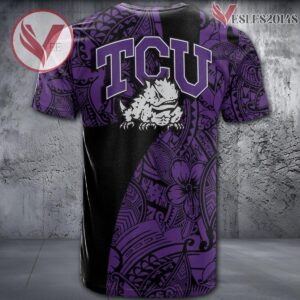 TCU Horned Frogs NCAA Polynesian Pattern Shirt, Unique Gifts For Fans - Vesles2014s 1