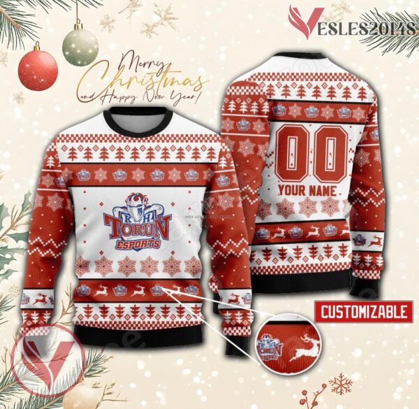 TKH Torun Hockey Custom Ugly Christmas Sweater, Unique Gift For Fans - Vesles2014s