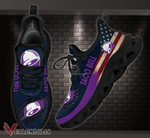 Taco Bell Custom Shoes Style 3, Best Running Shoes For Fans - Vesles2014S