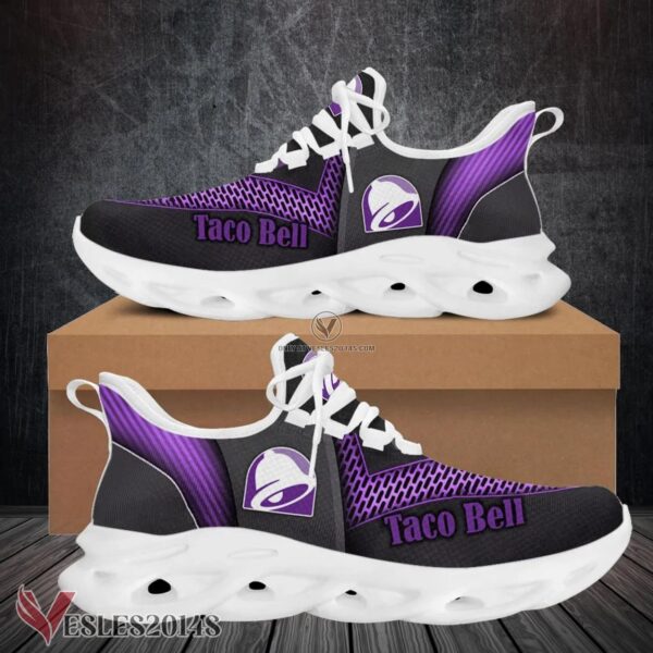 Taco Bell Logo Custom Shoes Style 1, Best Running Shoes For Fans - Vesles2014S 1
