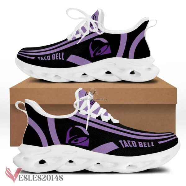 Taco Bell Logo Custom Shoes Style 19, Best Running Shoes For Fans - Vesles2014S 1